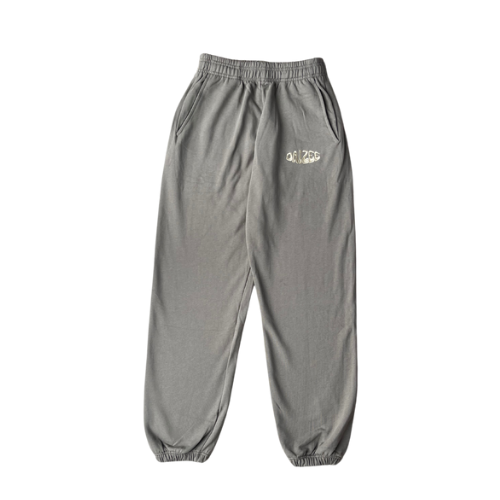SHELLY TERRY COTTON SWEATPANTS PISTACHIO