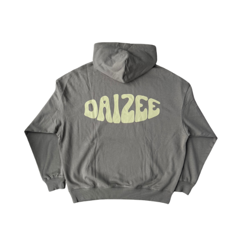 SHELLY TERRY COTTON HOODIE PISTACHIO