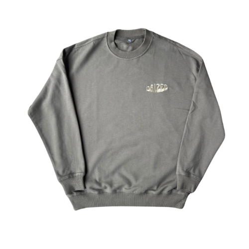 SHELLY TERRY COTTON SWEATSHIRT PISTACHIO